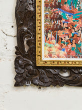Load image into Gallery viewer, Balinese Tempera on Canvas Figural Folk/Village Scenes Painting by IMD Teblin of Penestanan Kelod
