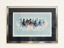 Load image into Gallery viewer, Large Ballerinas Dancing Lithograph Artwork Signed Hilda Rindom
