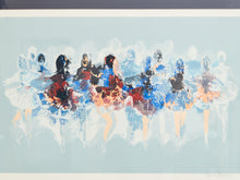 Load image into Gallery viewer, Large Ballerinas Dancing Lithograph Artwork Signed Hilda Rindom
