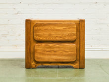 Load image into Gallery viewer, 70’s Chunky Pair of Boho Nightstands
