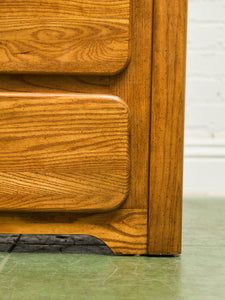 70’s Chunky Pair of Boho Nightstands