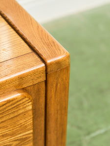 70’s Chunky Pair of Boho Nightstands
