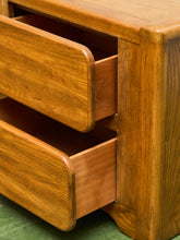 Load image into Gallery viewer, 70’s Chunky Pair of Boho Nightstands
