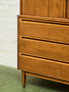 American of Martinsville Highboy Dresser