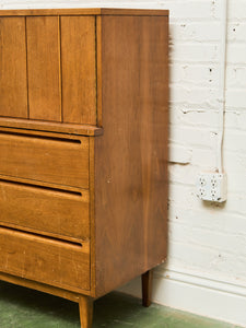 American of Martinsville Highboy Dresser