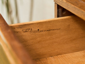 American of Martinsville Highboy Dresser