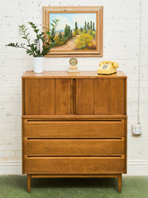 Load image into Gallery viewer, American of Martinsville Highboy Dresser

