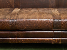 Load image into Gallery viewer, Leather Distressed Sofa
