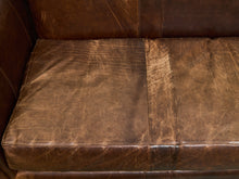 Load image into Gallery viewer, Leather Distressed Sofa
