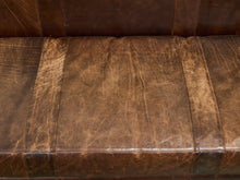 Load image into Gallery viewer, Leather Distressed Sofa
