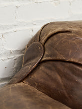 Load image into Gallery viewer, Leather Distressed Sofa
