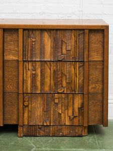 Brutalist Pueblo Dresser by Lane