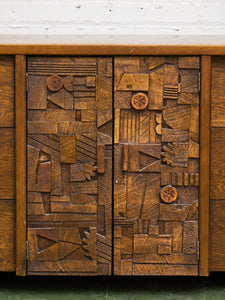 Brutalist Pueblo Dresser by Lane