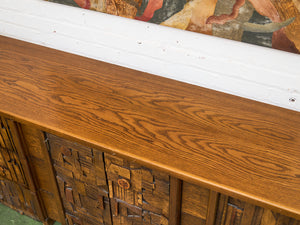 Brutalist Pueblo Dresser by Lane