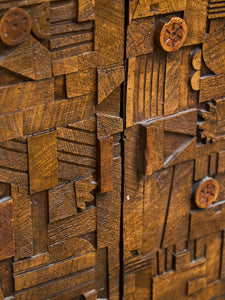 Brutalist Pueblo Dresser by Lane