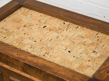 Load image into Gallery viewer, Brutalist Oak and Cork Pair of Nightstands
