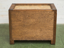 Load image into Gallery viewer, Brutalist Oak and Cork Pair of Nightstands
