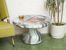 Load image into Gallery viewer, Faux Marble Smooth Modernist Coffee Table
