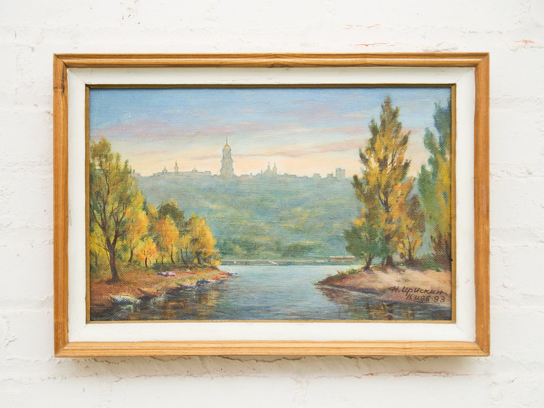 Riverbank View of Kiev, 1993