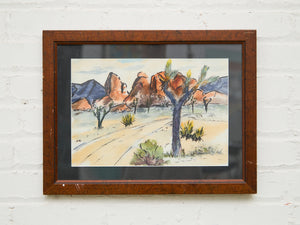 Joshua Tree in Watercolor