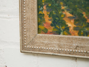 Oil Painting of Vineyard