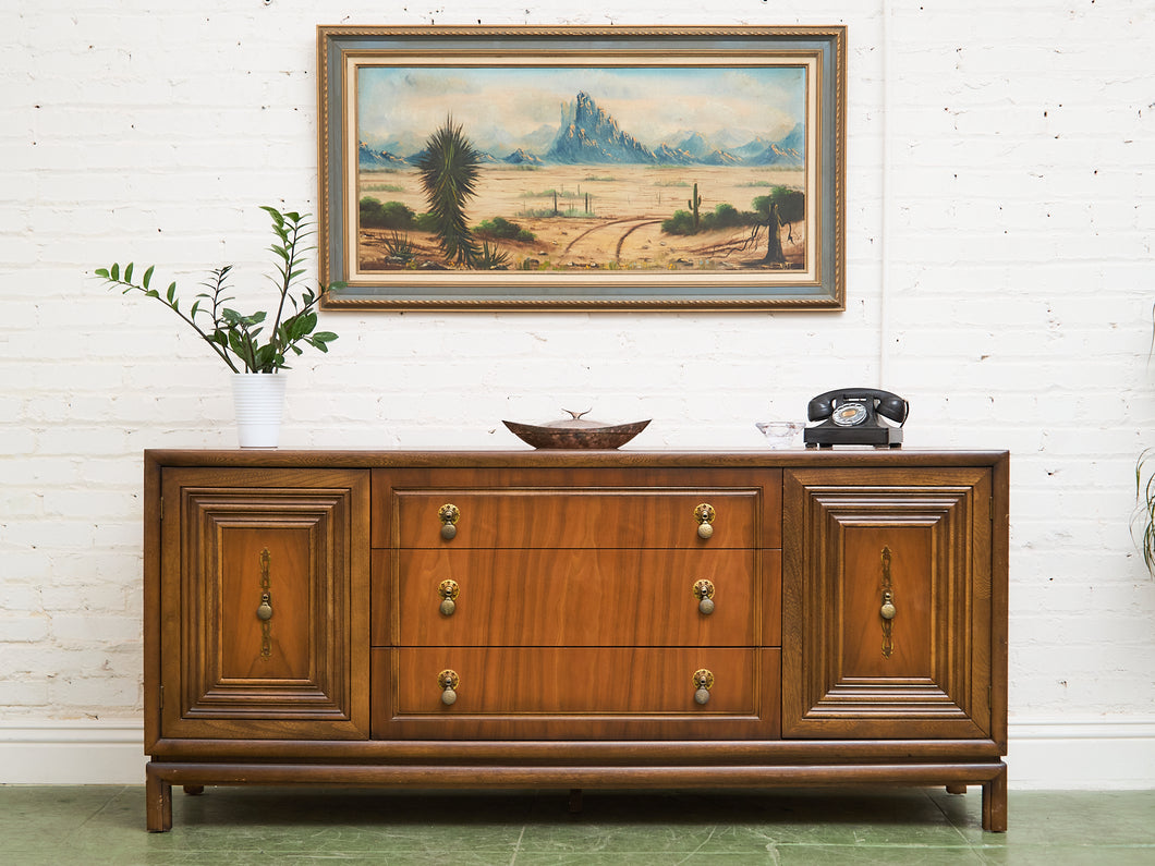 Hollywood Regency Neo Classical Credenza