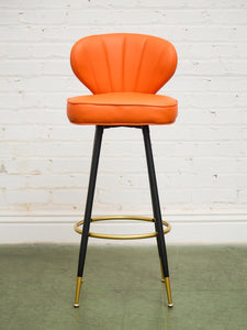 Orange Bar Stools