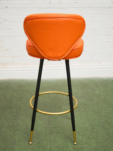 Orange Bar Stools