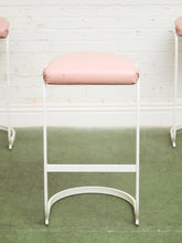 Load image into Gallery viewer, Post Modern Set of Dusty Rose Stools

