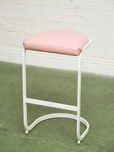 Post Modern Set of Dusty Rose Stools