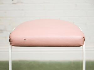 Post Modern Set of Dusty Rose Stools