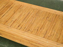 Load image into Gallery viewer, Post Modern Chunky Leg Sculptural Reeded Coffee Table
