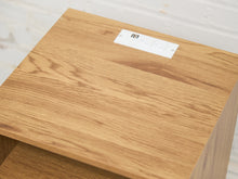 Load image into Gallery viewer, Single Blonde Rattan Front Nightstand
