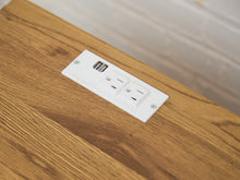 Load image into Gallery viewer, Single Blonde Rattan Front Nightstand
