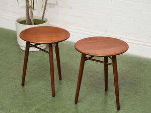 Walnut Side Table by Kipp Stewart & Stewart McDougall