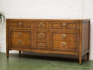 Hollywood Regency 9 Drawer Dresser