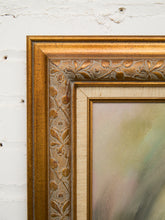 Load image into Gallery viewer, Girl in Golden Dress Ballerina Oil Painting
