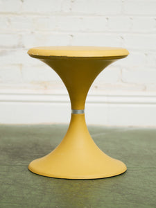 Space Age End Table / Stool in the Style of I. Gardella & A. Castelli, c. 1960s
