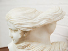 Load image into Gallery viewer, Carved Marble Bust of a Woman
