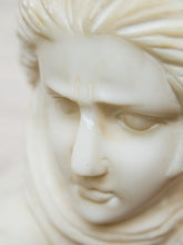 Load image into Gallery viewer, Carved Marble Bust of a Woman
