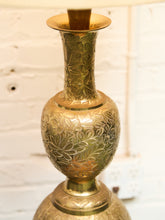 Load image into Gallery viewer, 1960’s Brass Moroccan Style Mid Century Lamp
