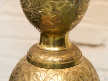 Load image into Gallery viewer, 1960’s Brass Moroccan Style Mid Century Lamp
