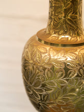 Load image into Gallery viewer, 1960’s Brass Moroccan Style Mid Century Lamp
