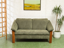 Load image into Gallery viewer, Danish Teak Lounge Checker Sofa
