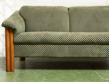 Load image into Gallery viewer, Danish Teak Lounge Checker Sofa
