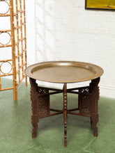 Load image into Gallery viewer, Persian Vintage Brass Top Coffee Table
