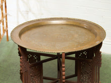 Load image into Gallery viewer, Persian Vintage Brass Top Coffee Table
