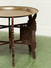 Load image into Gallery viewer, Persian Vintage Brass Top Coffee Table
