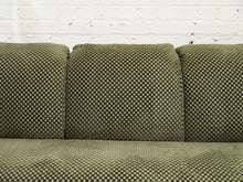 Load image into Gallery viewer, Large Danish Teak Lounge Checker Sofa
