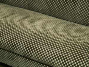 Large Danish Teak Lounge Checker Sofa